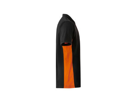 VL SUPAY. Zweifarbiges Piqué-Poloshirt (180 g/m²), kurzärmelig, aus Baumwolle (60%) und Polyester (40%)
