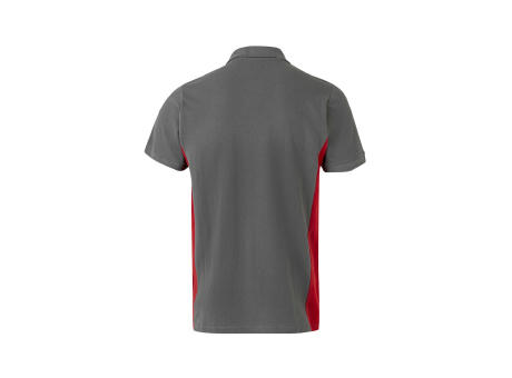 VL SUPAY. Zweifarbiges Piqué-Poloshirt (180 g/m²), kurzärmelig, aus Baumwolle (60%) und Polyester (40%)