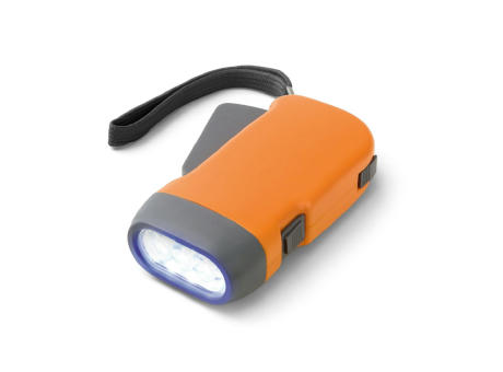 EDDIE. Dynamo Taschenlampe mit 3-LEDs