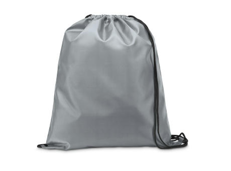 CARNABY. 210D Rucksacktasche mit schwarzen Zugbändern