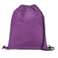 CARNABY. 210D Rucksacktasche mit schwarzen Zugbändern