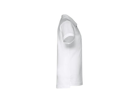 THC ADAM KIDS WH II. Kurzärmeliges Poloshirt für Kinder (unisex). Farbe Weiß