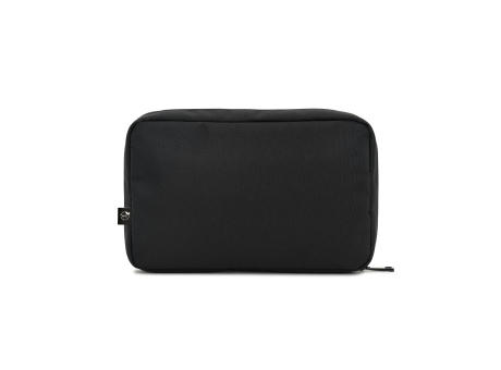 YANGON. Tasche, die geräumig ist und Organisation für technisches Zubehör bietet, aus Twill mit wasserabweisender Beschichtung und recyceltem 600D-Polyester
