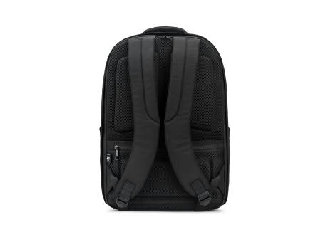 YANGON BPACK. Diebstahlsicherer Rucksack aus Twill mit wasserabweisender Beschichtung und recyceltem 600D-Polyester für Laptops 17'3"
