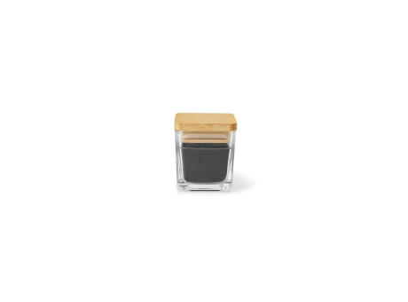 ESSENCE. Duftkerze, 50 g, im Glasbecher mit Bambusdeckel