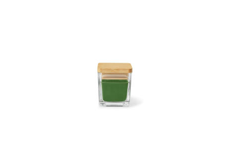 ESSENCE. Duftkerze, 50 g, im Glasbecher mit Bambusdeckel