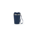SPITZ. Reisebecher aus Edelstahl (90% rSS) mit doppelter Wand und matter Oberfläche 460 ml