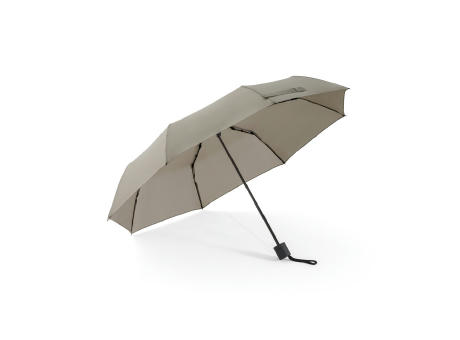 AIDEN. Regenschirm 21", aus recyceltem Polyester (100% rPET) Pongee 190T, in 3 Teile faltbar