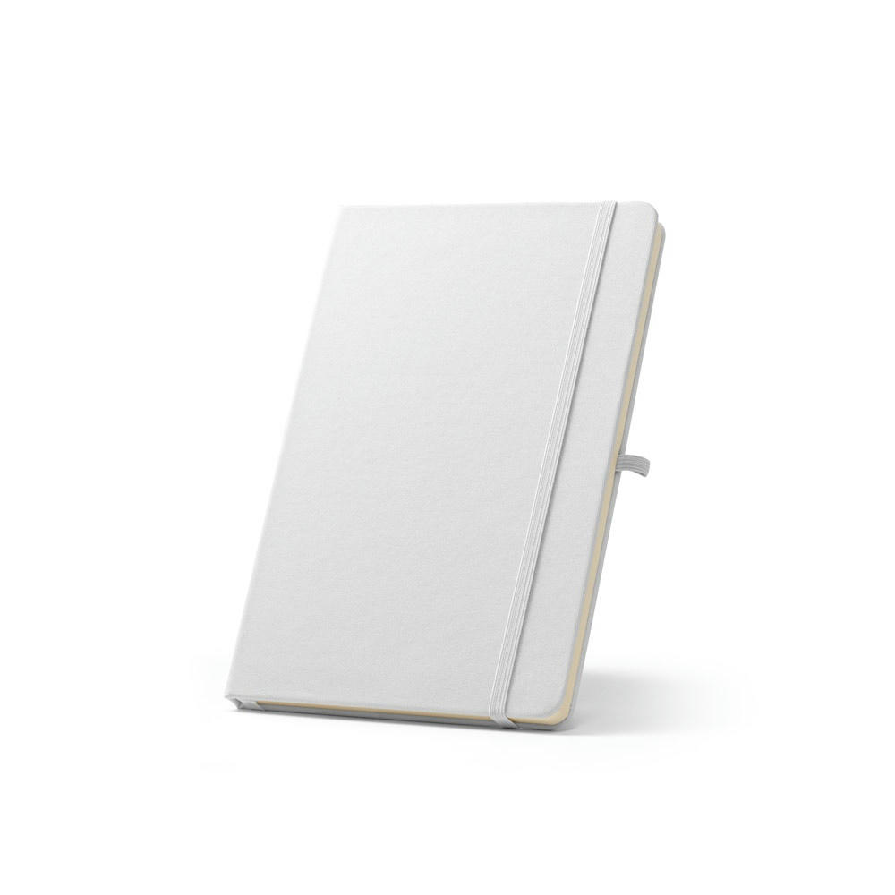 ANNE SUB. A5 Notizbuch aus recyceltem 300D-Polyester (100% rPET), ideal für die Sublimationspersonalisierung