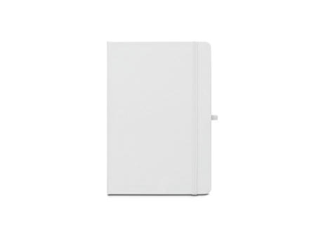 ANNE SUB. A5 Notizbuch aus recyceltem 300D-Polyester (100% rPET), ideal für die Sublimationspersonalisierung
