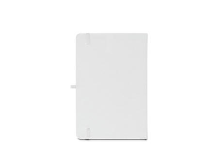 ANNE SUB. A5 Notizbuch aus recyceltem 300D-Polyester (100% rPET), ideal für die Sublimationspersonalisierung