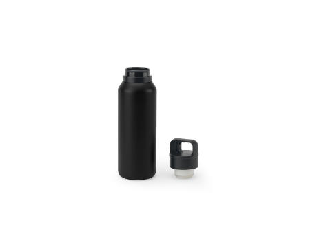 NICKLAUS. Edelstahlflasche (91% recycelt) mit vakuumisolierter Doppelwand 590 mL