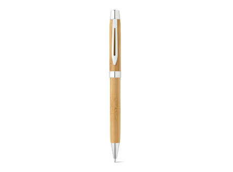 BAHIA II. Bamboo Kugelschreiber mit Clip und Drehmechanik