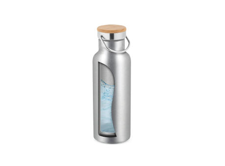 RAGNAR. Trinkflasche aus Edelstahl (36% recycelt) (570 mL), doppelwandig und vakuumisoliert