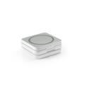 BROGLIE. Superschnelles 15W 3-in-1 magnetisches kabelloses Ladegerät aus Recyceltes ABS (100% rABS)