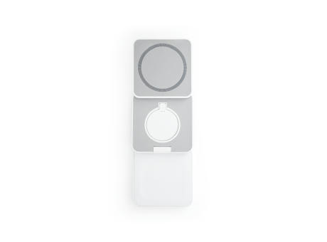 BROGLIE. Superschnelles 15W 3-in-1 magnetisches kabelloses Ladegerät aus Recyceltes ABS (100% rABS)