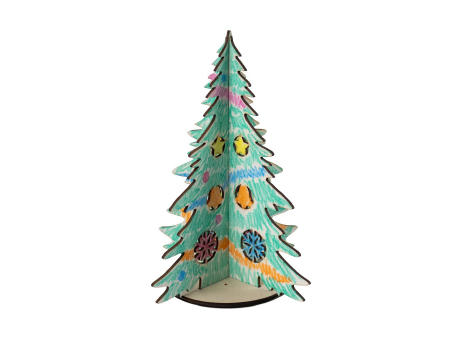 PINERY. Zerlegbarer Weihnachtsbaum aus Holz zum Bemalen