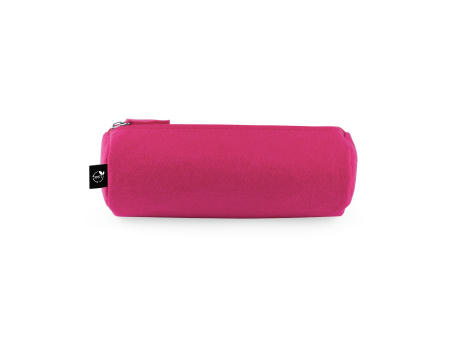 NOMAD. Mehrzwecketui aus recyceltem Filz (100 % rPET) mit Lineal, Bleistiften, Radiergummi und Spitzer