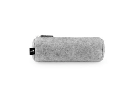 NOMAD. Mehrzwecketui aus recyceltem Filz (100 % rPET) mit Lineal, Bleistiften, Radiergummi und Spitzer