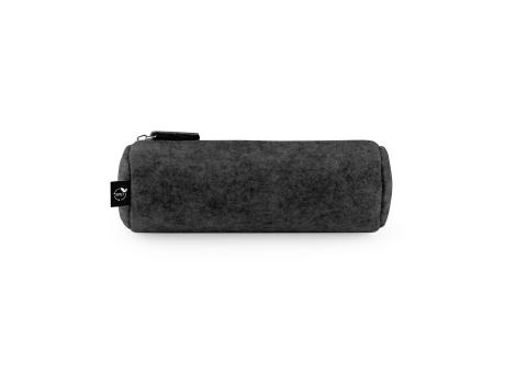 NOMAD. Mehrzwecketui aus recyceltem Filz (100 % rPET) mit Lineal, Bleistiften, Radiergummi und Spitzer