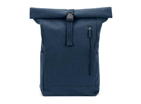 SAINT. Roll-Top-Rucksack aus recyceltem Baumwolle und recyceltem Polyester (380 g/m²)