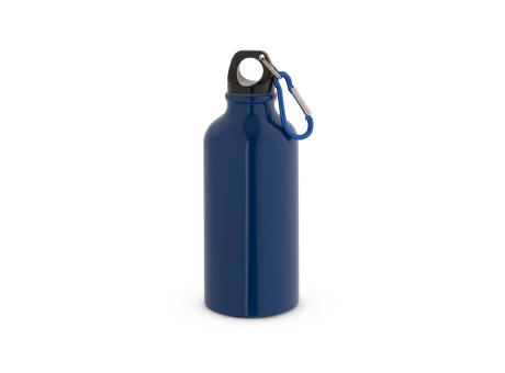 LANDSCAPE S. Aluminium-Sportflasche mit Karabiner 400 ml