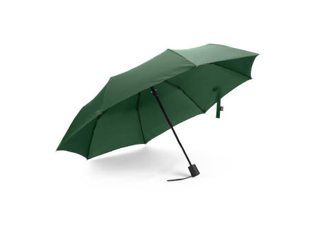 SKYLAR. 2-in-1-Regenschirm mit Einkaufstasche inklusive. Dieser ist aus recyceltem Polyester