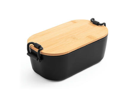 MAHLEB. Luftdichte PP-Box mit Bambusdeckel