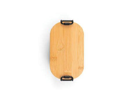 MAHLEB. Luftdichte PP-Box mit Bambusdeckel