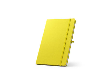 ANNE. A5 Notizbuch aus recyceltem Polyester (100% rPET) mit linierten Seiten