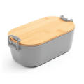 MAHLEB. Luftdichte PP-Box mit Bambusdeckel