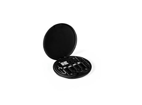 SYSTROM. Superschnelles Ladekabel und Adapter-Set aus Recyceltes ABS (100% rABS)