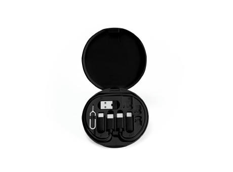 SYSTROM. Superschnelles Ladekabel und Adapter-Set aus Recyceltes ABS (100% rABS)