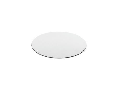 BLAIR ROUND. Rundes Mauspad mit Gummibasis