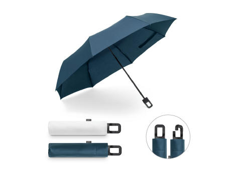 GEORGE. 21-Zoll-Regenschirm aus recyceltem Polyester (100 % rPET) 190T winddichtem Pongee