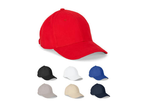 NATHAN. Kappe aus 100 % Baumwolle (260 g/m²) mit 6 Paneelen