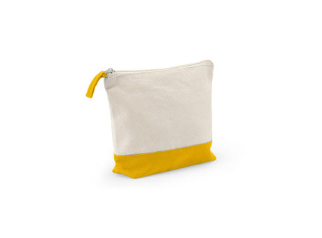 DAPHNE. Kosmetiktasche aus 100 % Baumwolle (340 g/m²), zweifarbig