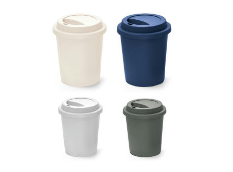 TONALI 350. Einwandiger PP-Reisebecher