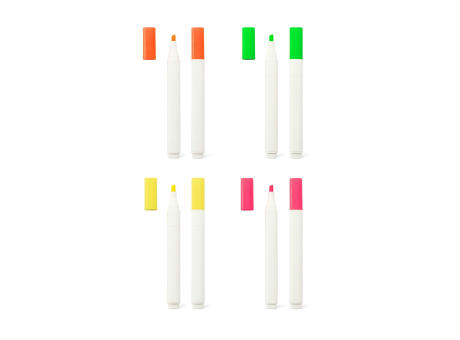 HARRISON. Textmarker aus PP mit matter Oberfläche