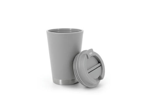 FIGLIOLI. Doppelwandiger, auslaufsicherer Reisebecher aus PP