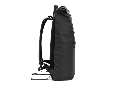 PORTLAND. Roll-Top-Rucksack aus PU mit Laptopfach, 16“