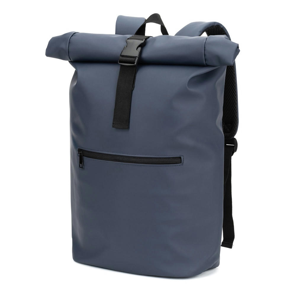 PORTLAND. Roll-Top-Rucksack aus PU mit Laptopfach, 16“