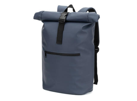 PORTLAND. Roll-Top-Rucksack aus PU mit Laptopfach, 16“