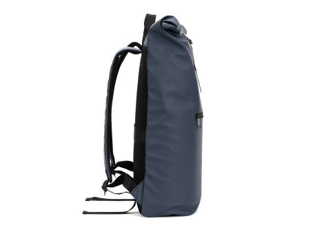 PORTLAND. Roll-Top-Rucksack aus PU mit Laptopfach, 16“