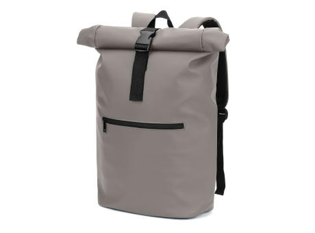 PORTLAND. Roll-Top-Rucksack aus PU mit Laptopfach, 16“