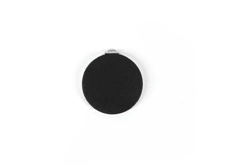 FREYA. Runder doppelseitiger Spiegel mit matter PU-Außenseite