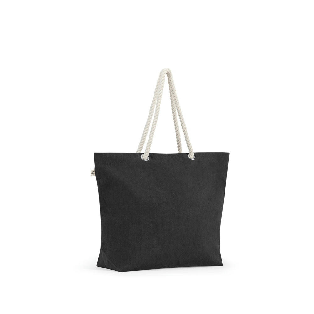 ATHENS. Strandtasche aus recycelter Baumwolle (70 %) und recyceltem Polyester (30 %) (220 g/m²)