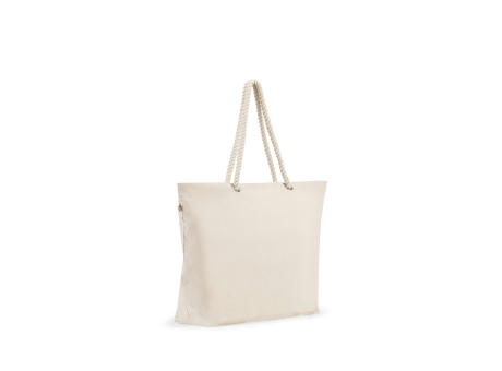 ATHENS. Strandtasche aus recycelter Baumwolle (70 %) und recyceltem Polyester (30 %) (220 g/m²)