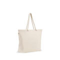ATHENS. Strandtasche aus recycelter Baumwolle (70 %) und recyceltem Polyester (30 %) (220 g/m²)