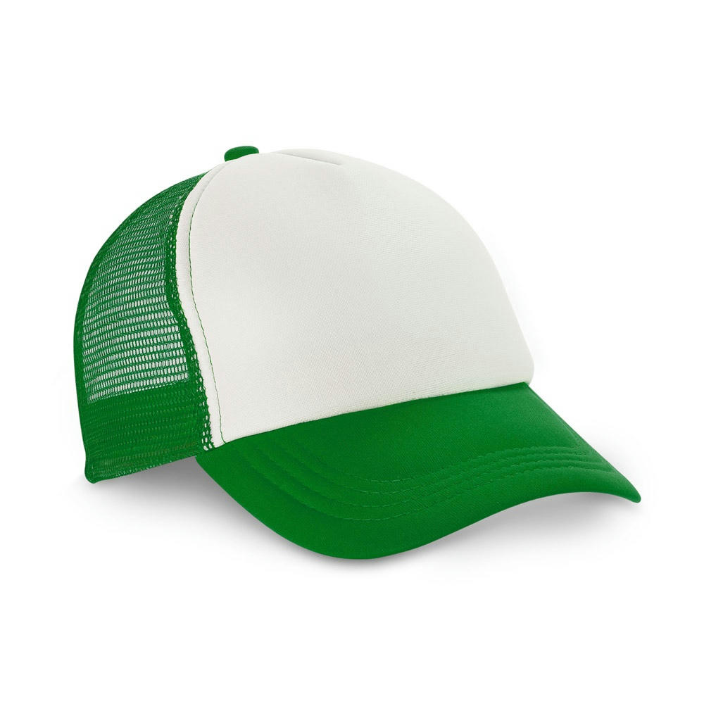 NICOLA. Mütze aus Polyester und Mesh (150 g/m²)